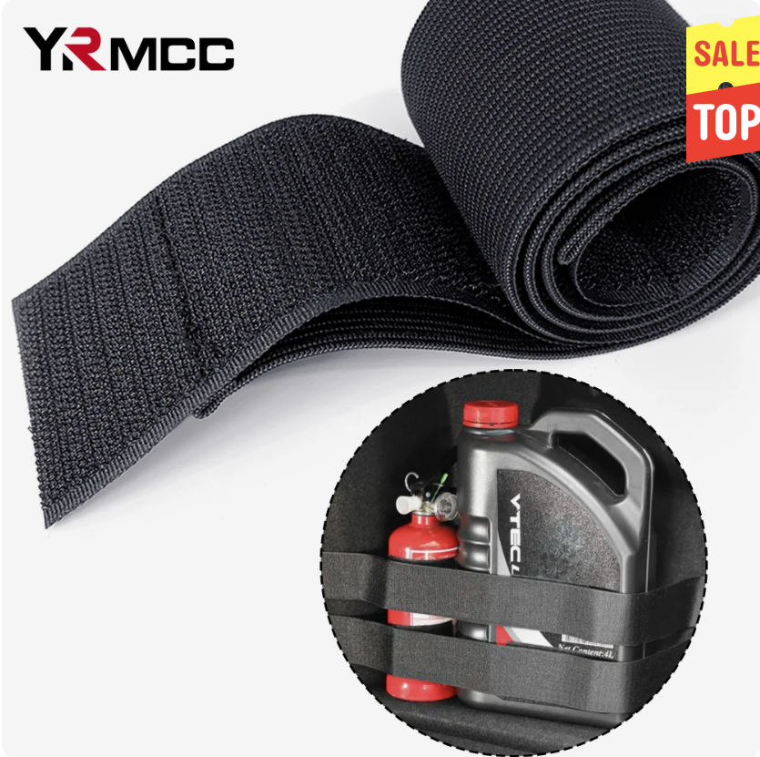 Car trunk organizer storage strap